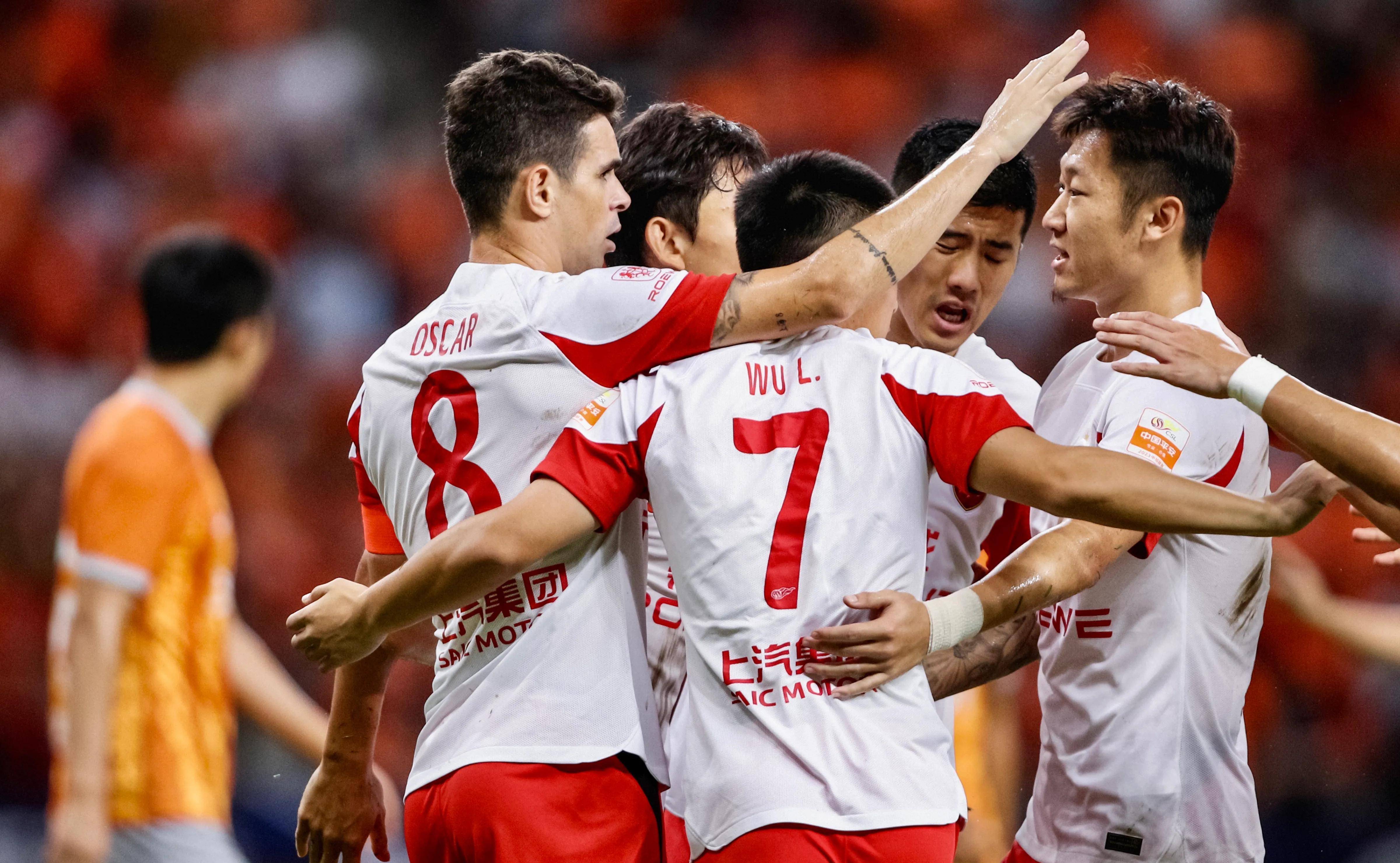 关于上海上港队气势如虹，势不可挡地取胜的信息