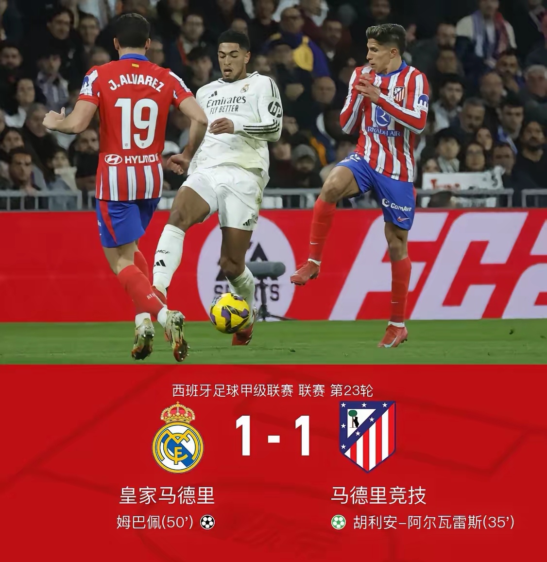 皇马抢得先机，攻守兼顾稳擒对手！