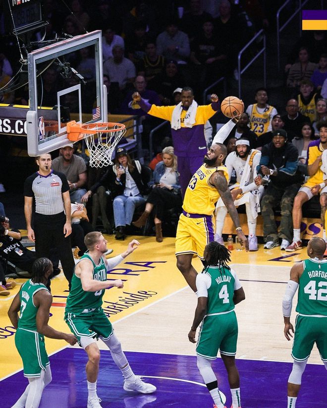 太阳力克凯尔特人，詹姆斯高光表现的简单介绍